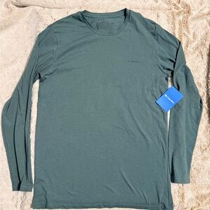 Columbia Men's Teal Long Sleeve Tee